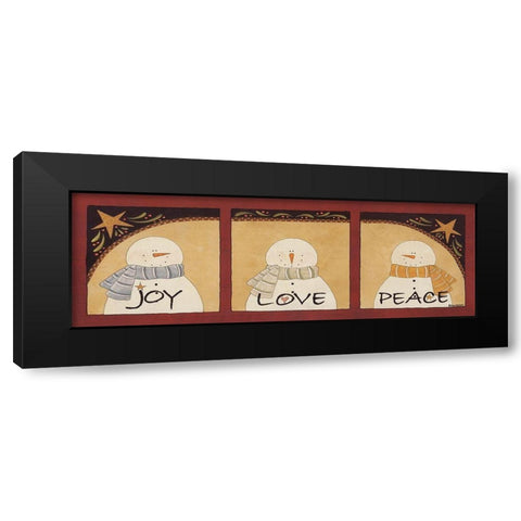 Three Wishes Black Modern Wood Framed Art Print by Hilliker, Lisa