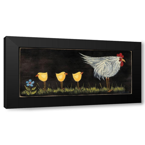 Take Your Time I Black Modern Wood Framed Art Print with Double Matting by Hilliker, Lisa