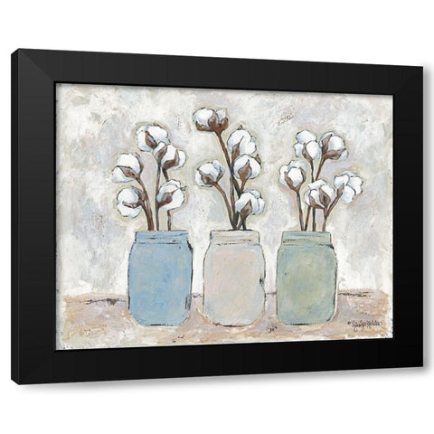Cotton Cottage Black Modern Wood Framed Art Print with Double Matting by Holden, Jennifer