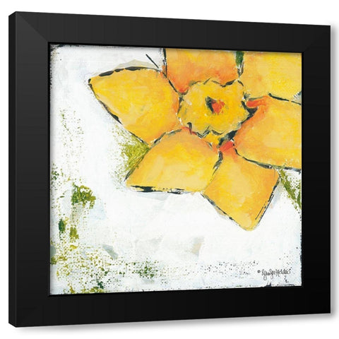 Spring Has Sprung II Black Modern Wood Framed Art Print by Holden, Jennifer