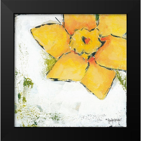 Spring Has Sprung II Black Modern Wood Framed Art Print by Holden, Jennifer