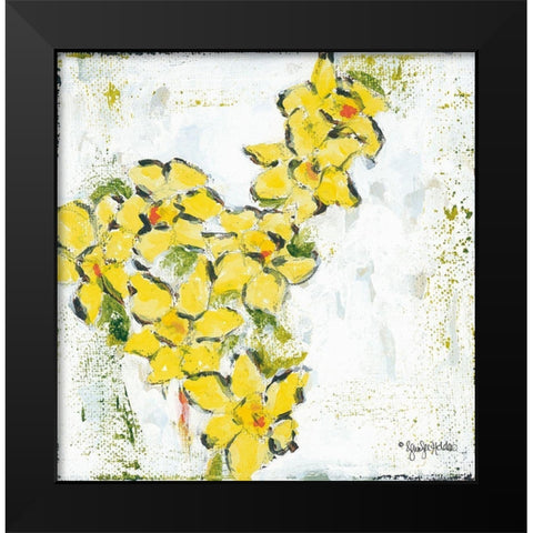 Spring Has Sprung IV Black Modern Wood Framed Art Print by Holden, Jennifer