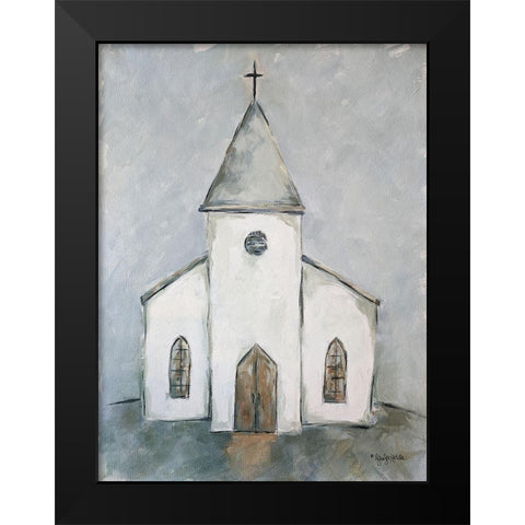 The Church Age Black Modern Wood Framed Art Print by Holden, Jennifer