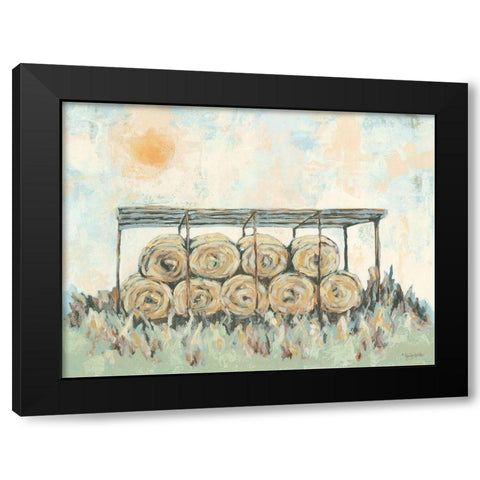 First Cutting Black Modern Wood Framed Art Print by Holden, Jennifer