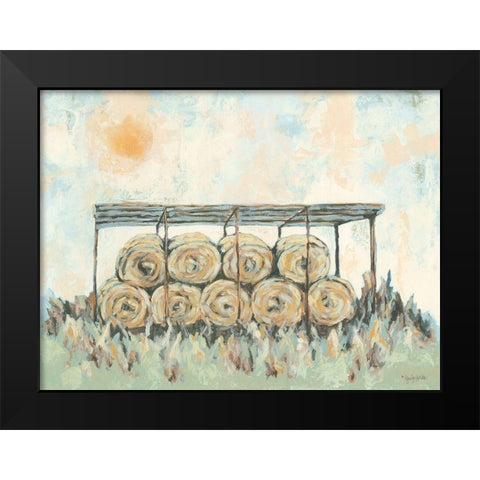 First Cutting Black Modern Wood Framed Art Print by Holden, Jennifer