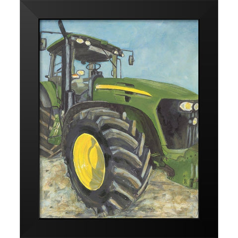 Farm Days Black Modern Wood Framed Art Print by Holden, Jennifer