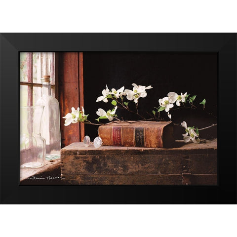 Natures Law Black Modern Wood Framed Art Print by Hoover, Irvin