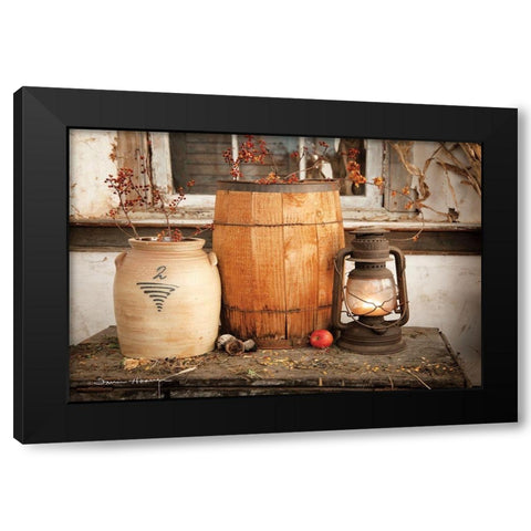 The Nail Keg Black Modern Wood Framed Art Print with Double Matting by Hoover, Irvin