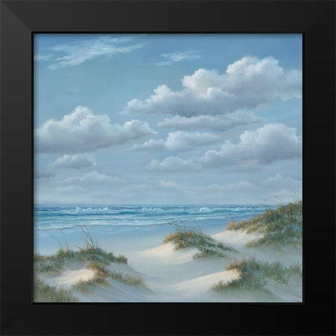 Shoreline III Black Modern Wood Framed Art Print by Janisse, Georgia