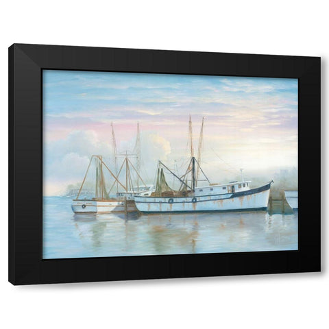 North Star at Rest Black Modern Wood Framed Art Print by Janisse, Georgia
