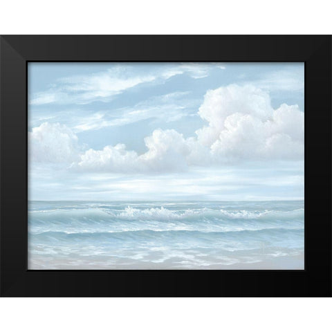 Light Seascape Black Modern Wood Framed Art Print by Janisse, Georgia