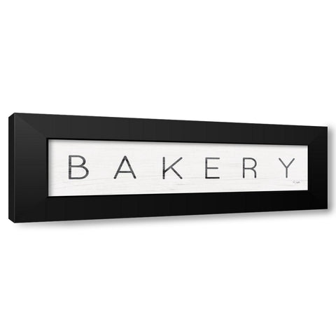 Bakery Black Modern Wood Framed Art Print by Jaxn Blvd.