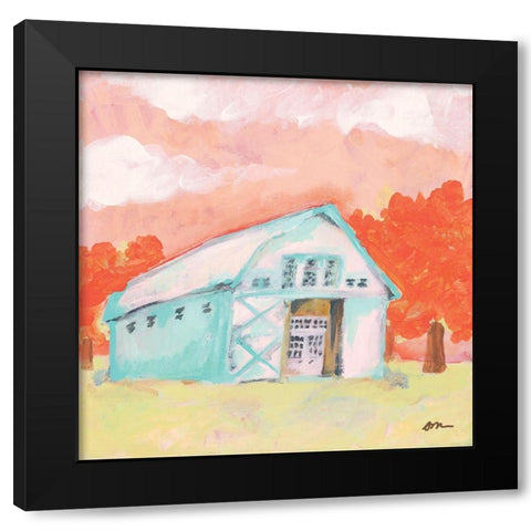 Cherry Tree Barn Black Modern Wood Framed Art Print by Mingo, Jessica