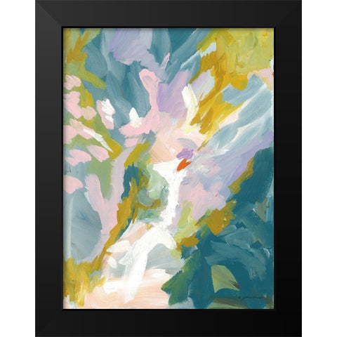 Dark Tropics I Black Modern Wood Framed Art Print by Mingo, Jessica