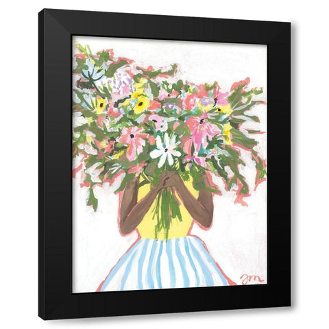 Aromatherapy   Black Modern Wood Framed Art Print with Double Matting by Mingo, Jessica