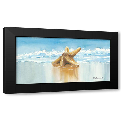 Sea Treasure Black Modern Wood Framed Art Print by Rossini, John