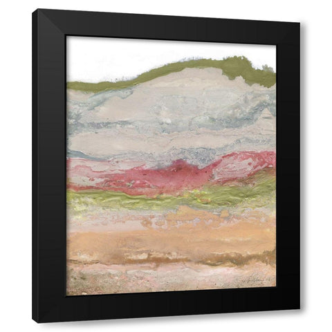 Canyon in the Fog Black Modern Wood Framed Art Print with Double Matting by Kamdon Kreations