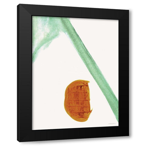 Lay in the Crook of His Arm Black Modern Wood Framed Art Print with Double Matting by Kamdon Kreations