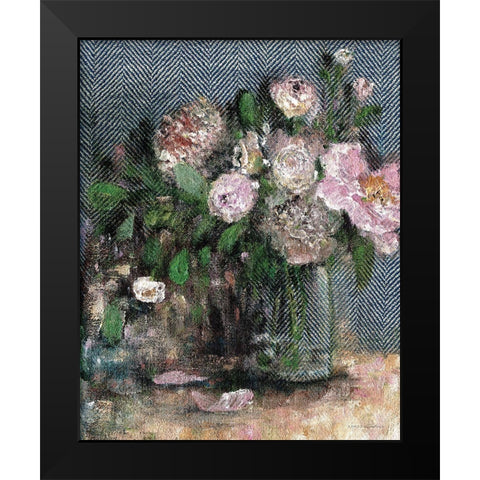 Afternoon Study Black Modern Wood Framed Art Print by Kamdon Kreations