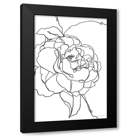 Beauty at Any Angle Black Modern Wood Framed Art Print with Double Matting by Kamdon Kreations