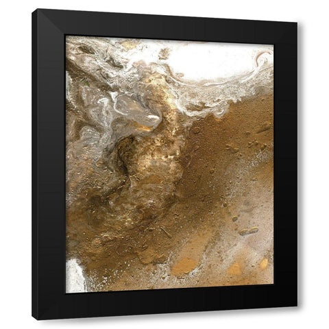 Light at the End of the Tunnel Black Modern Wood Framed Art Print with Double Matting by Kamdon Kreations