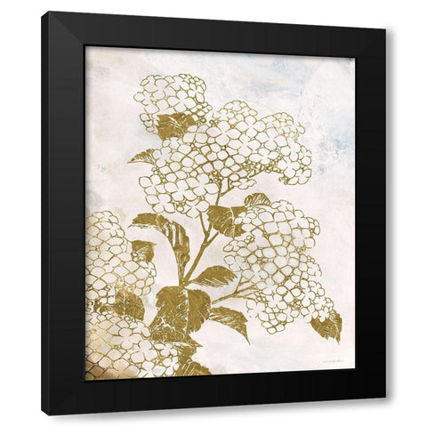 Brass Beauty 1 Black Modern Wood Framed Art Print with Double Matting by Kamdon Kreations
