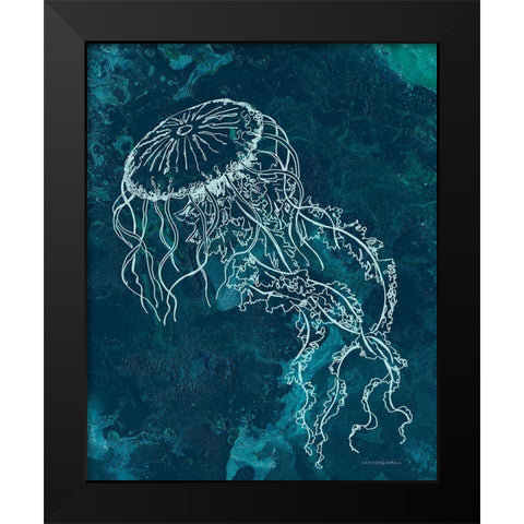 Angelic Breath  I    Black Modern Wood Framed Art Print by Kamdon Kreations
