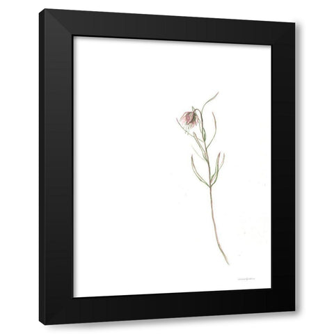 Arise Black Modern Wood Framed Art Print by Kamdon Kreations