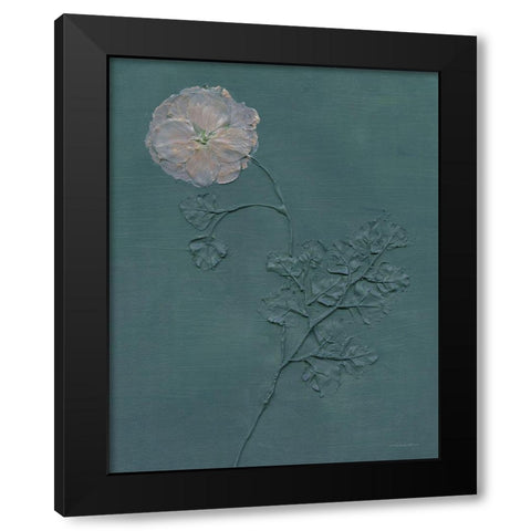 Lovely Impressions Black Modern Wood Framed Art Print by Kamdon Kreations