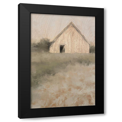 Light Touch Black Modern Wood Framed Art Print with Double Matting by Kamdon Kreations