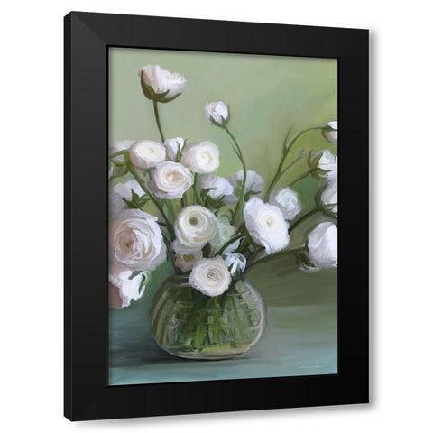 Morning Light Black Modern Wood Framed Art Print by Kamdon Kreations