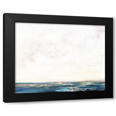 First Light      Black Modern Wood Framed Art Print by Kamdon Kreations