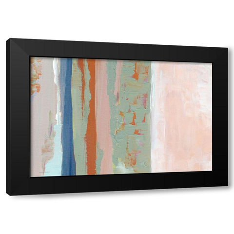 Glimpse of the 90s     Black Modern Wood Framed Art Print by Kamdon Kreations
