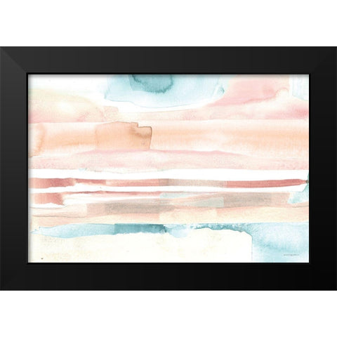 Mirage in the Desert  Black Modern Wood Framed Art Print by Kamdon Kreations