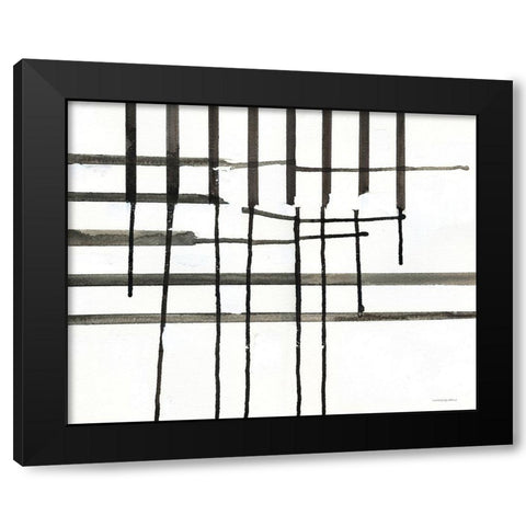 Waffle Brain    Black Modern Wood Framed Art Print with Double Matting by Kamdon Kreations