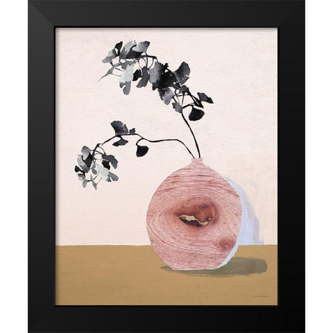 Seeing Life Through Nature Black Modern Wood Framed Art Print by Kamdon Kreations