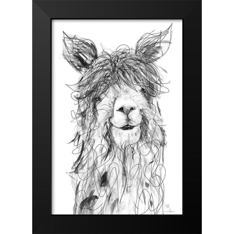 Ill Pack a Pencil 1 Black Modern Wood Framed Art Print by Kamdon Kreations