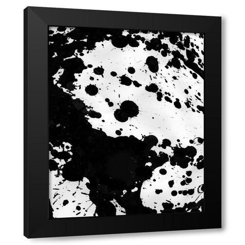 Butterfly Effect I Black Modern Wood Framed Art Print by Kamdon Kreations