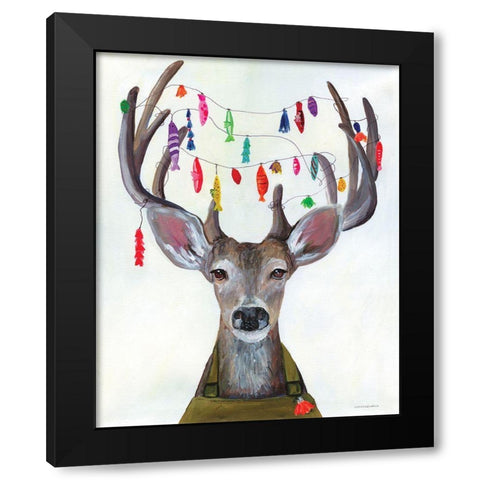 My Dear You Look A-Lure-ing Black Modern Wood Framed Art Print with Double Matting by Kamdon Kreations