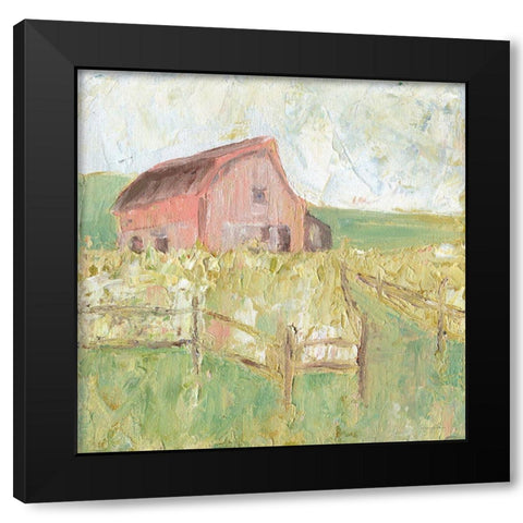 Sweet Georgia Black Modern Wood Framed Art Print with Double Matting by Kamdon Kreations
