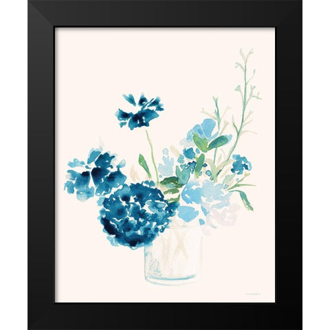 Remembrance Black Modern Wood Framed Art Print by Kamdon Kreations