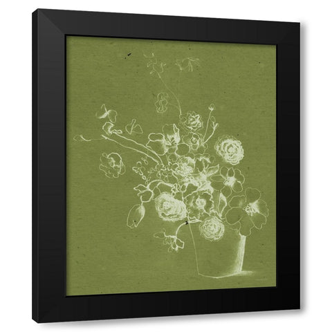 Err on the Side of Simple Black Modern Wood Framed Art Print with Double Matting by Kamdon Kreations