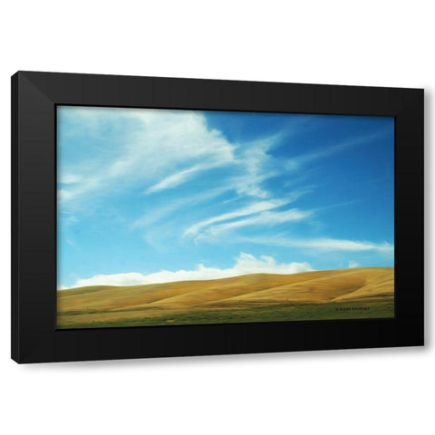 California Sky Black Modern Wood Framed Art Print by Brooks, Kari