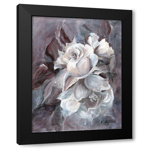 Scent of a Rose Black Modern Wood Framed Art Print by Talent, Kelley
