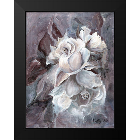 Scent of a Rose Black Modern Wood Framed Art Print by Talent, Kelley