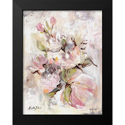 Rubys Garden Black Modern Wood Framed Art Print by Talent, Kelley