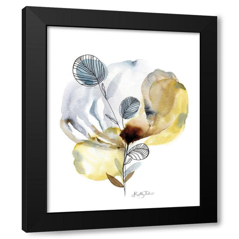 Fields of Cotton I Black Modern Wood Framed Art Print by Talent, Kelley
