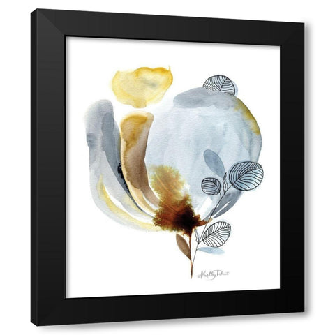 Fields of Cotton II Black Modern Wood Framed Art Print by Talent, Kelley