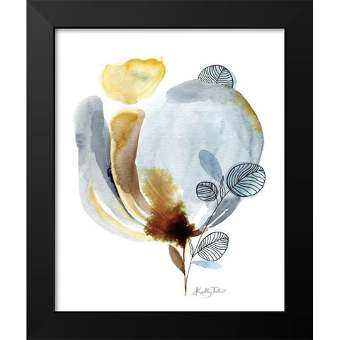 Fields of Cotton II Black Modern Wood Framed Art Print by Talent, Kelley