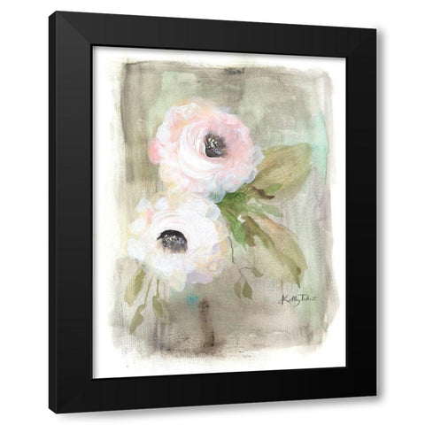 Vintage Garden Black Modern Wood Framed Art Print by Talent, Kelley